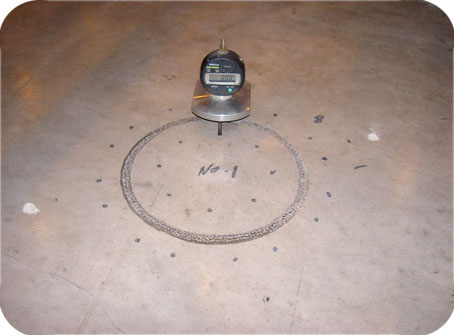 Measuring Surface Wear to ascertain floor quality